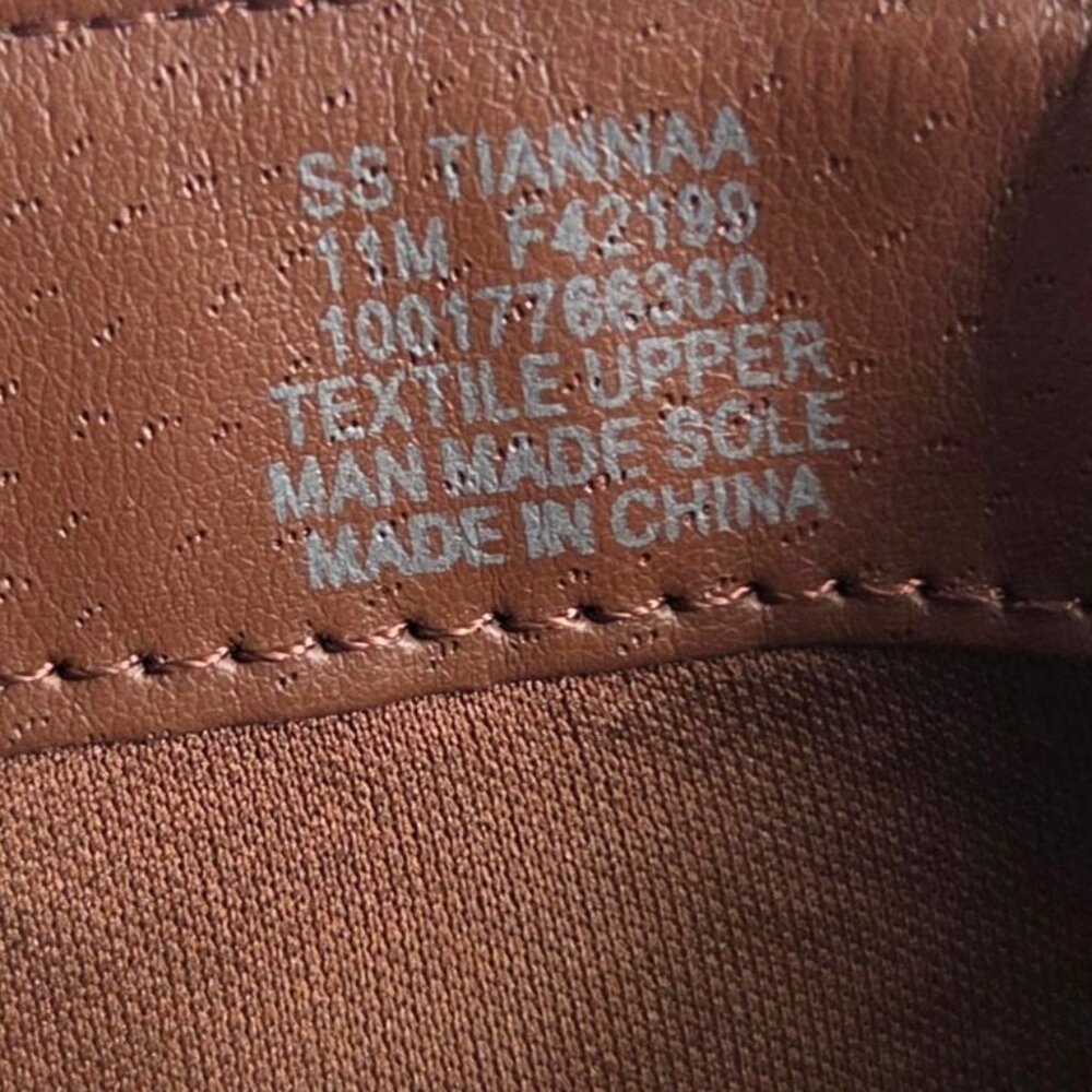 Sun + Stone Womens  Size 11 Tiannaa Faux Suede Square Toe Booties Brown Block He - Picture 3 of 9